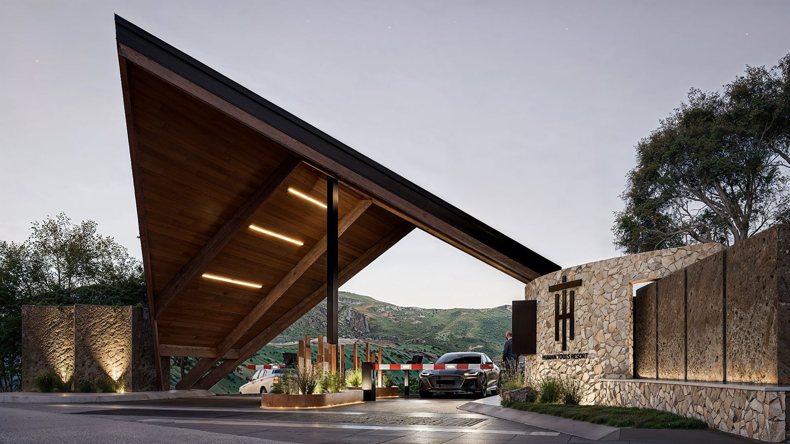 HUMANTA luxury resort panoramic view